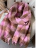 Plaid Fashion Blanket Scarf